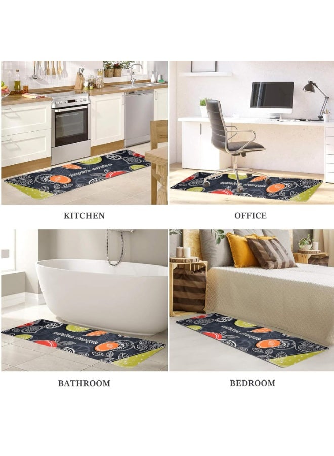 Toshionics 2-in-1 Multipurpose Carpet Kitchen Runner (Pack of 2) | Bedside Runner Rug | Non-Slip Floor Mat for Bedroom, Living Room & Entrance | Soft Absorbent Anti-Skid Carpet Mat (40x60 cm & 40x120 cm) - Image 3